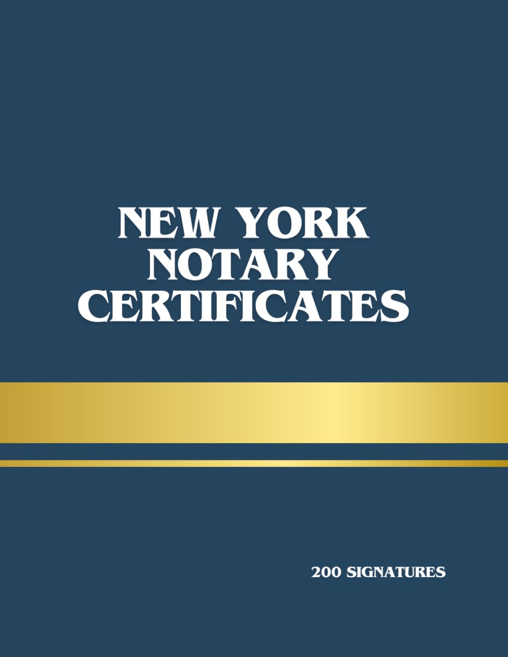 New York Notary Certificate Book 200 Notarial Certificates (2 Per Page) Acknowledgment, Jurat, Oath & Affidavit Forms: Cut-Out Notary Forms for Mobile Notaries & Loan Signing Agents