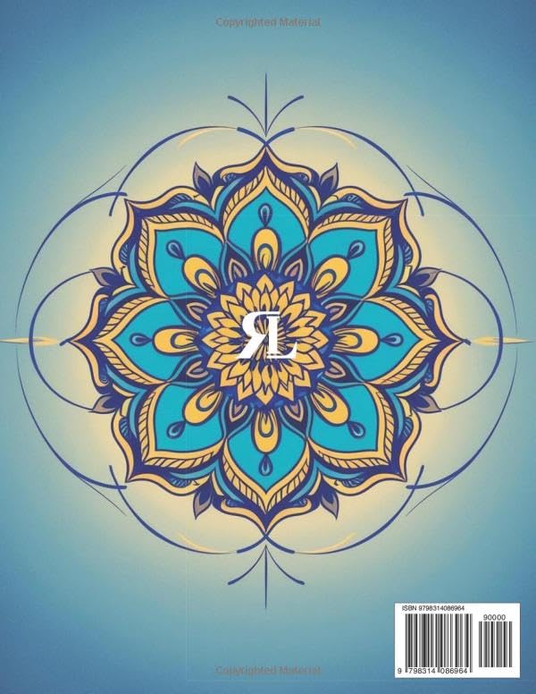 Mandala and Geometric Patterns: A Relaxing Coloring Book