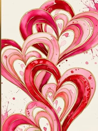 Hearts Notebook Journal