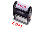 Self-Inking Stamp with Red Ink : COPY